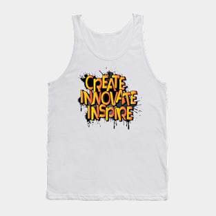 create inspire innovate Tank Top